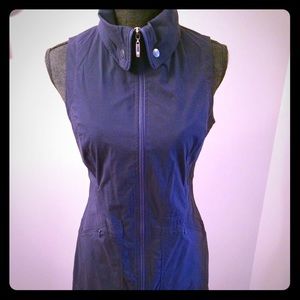 Anatomie Delaney Travel Vest Navy Blue Small NWT